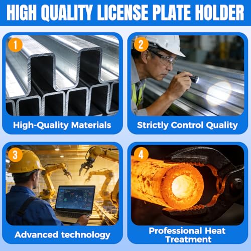 License Plate Frame Fits Honda Accord/Civic/Clarity/Crosstour/Element