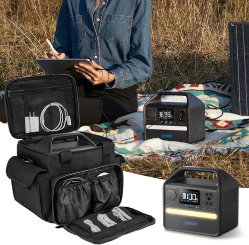 Carrying Case Fits for Jackery 300/240 v2/Anker Solix C300/Anker 521 - size: Small(Fits 160/240/300W)