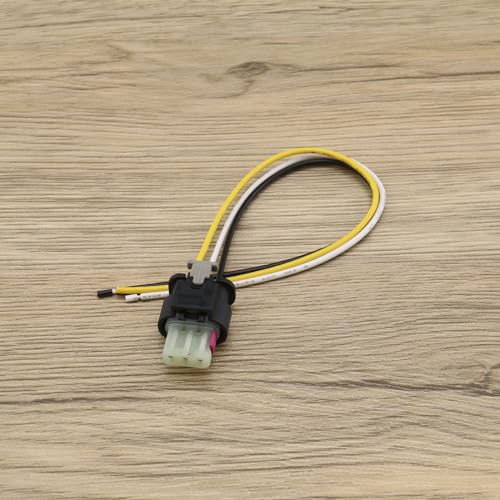 3 Pin PDC Parking Sensor Connector 2359997 Car Sensor Connector Plug Wiring Harness 15cm Compatible with BMW X3 F25 X5 E70 F10 F11 Car Sensor Replacement Part