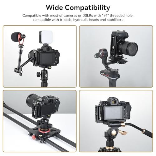 UTEBIT Camera L Bracket, with 1/4'' Screw Hole & Quick Release Plate