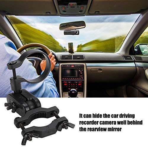 360 Degree Rotating Car Rearview Mirror Camera Support Kit for Driving Recorder