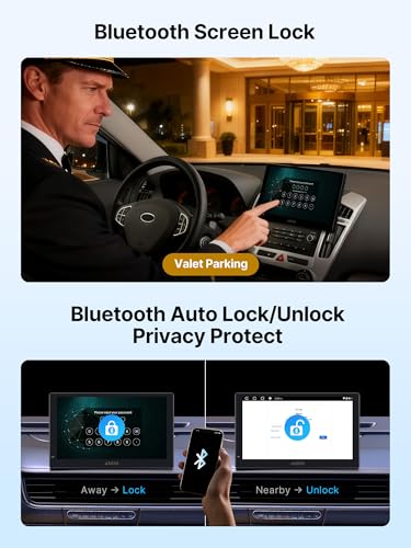 Portable Carplay Screen, Full Android System Car Tablet with Wireless Apple CarPlay & Android Auto, 9.25” Smart Driving Display with BackupCam & DashCam, 4G LTE, AI Voice Control/GPS/Mirror Link - size: 9.25"