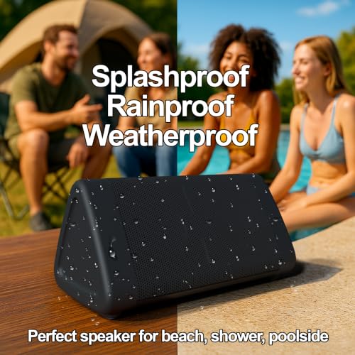 OontZ Angle 3 Gen 4 Portable Bluetooth Speaker, 12W, 24-Hour Playtime - color: Black