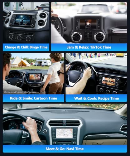 4GB+32GB Wireless CarPlay Adapter & Android Auto Adapter AI Box