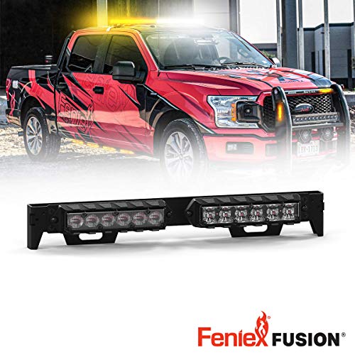 Feniex Surface Mount | License Plate Mount | Compatible with Feniex Fusion and Q-Series Lights | Light Bracket