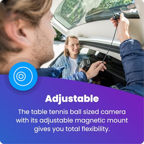 Nextbase Rear Window Camera | Compatible with 322GW, 422GW, 522GW, 622GW Dash Cams | Full Rear View Coverage, 140° Wide Angle, Magnetic Mount, 6.5m Cable, Series 2 Add-On Module - style: Rear Window Camera