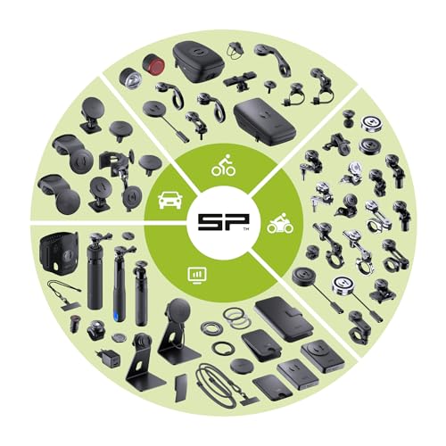 SP CONNECT Moto Bundle II with Anti Vibrations Module| SPC+ | Compatible with for iPhone 11 Pro/XS/X| Motorcycle Phone Mount |Phone Mount for Motorcycle Handlebars | Cell Phone Holder - style: iPhone 11 Pro/XS/X
