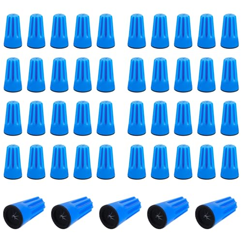 Waterproof Wire Nuts Sprinkler Wire Nuts Silicone Filled 45Pcs - size: 45Pcs