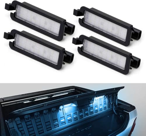 iJDMTOY 4pc 3x Brighter Aqua Ice Blue 18-SMD Full LED RamBox Interior Light Replacement Compatible with Dodge 2019-up RAM 1500, 2020-up RAM 2500 3500 Truck Bed Storage Box - style: Aqua Ice Blue