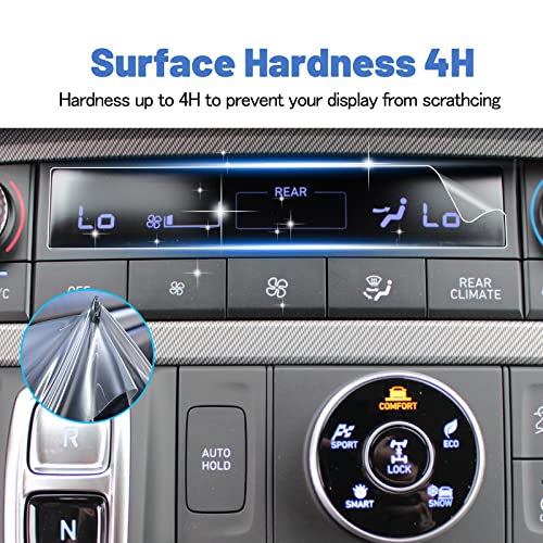SHAOHAO for 2024 2025 Hyundai Palisade Screen Protector Fit for 2023 2024 2025 Hyundai Palisade Accessories (SEL/XRT/Limited) AC Air Conditioner Screen Cover 2 PCS