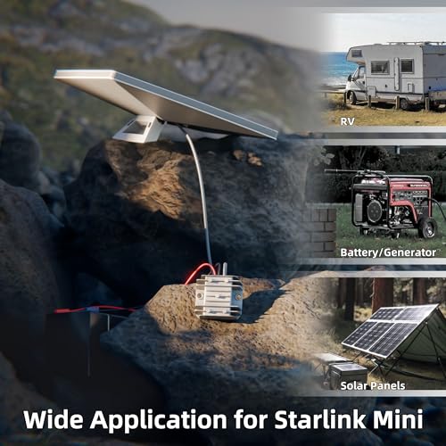 Starlink Mini Power Cable Step-Up 12-24V to 30V/3.5A for Car/Boat/RV - color: Battery Adapter-30V