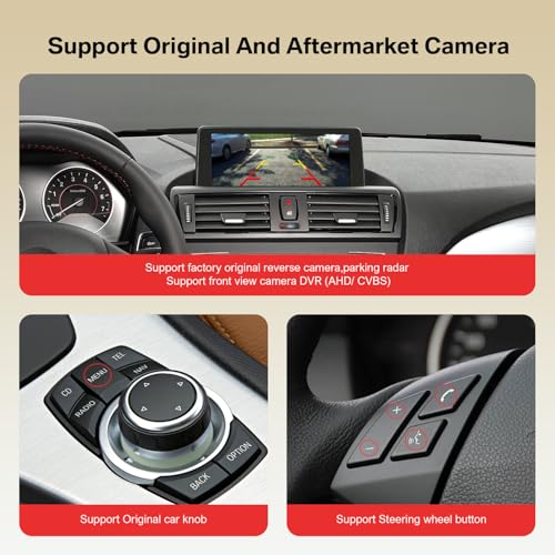 Wireless CarPlay & Android Auto MMI Retrofit Kit Adapter for BMW CIC System - size: BWM CIC System