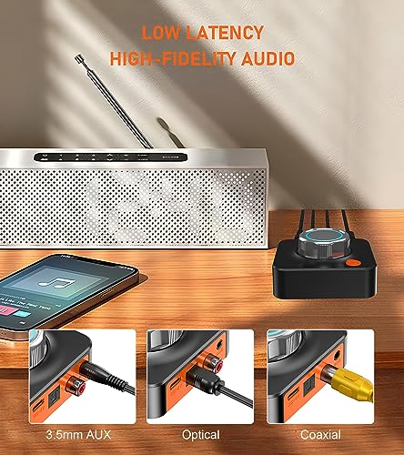Bluetooth Receiver for Home Stereo Bluetooth Adapter
