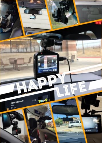 Vehicle Dash Cam Rearview Mirror Mount Kit Various Ball Joints - size: RearView Mirror Mount