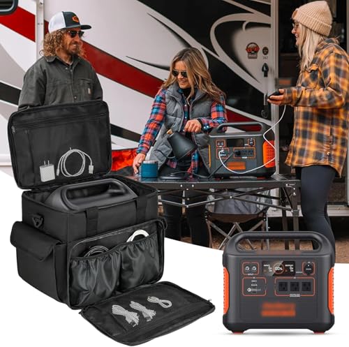 Travel Carrying Case Fits for Anker SOLIX S2000/C1000/Jackery Explorer 1000 - size: Large(Fits 1000W)