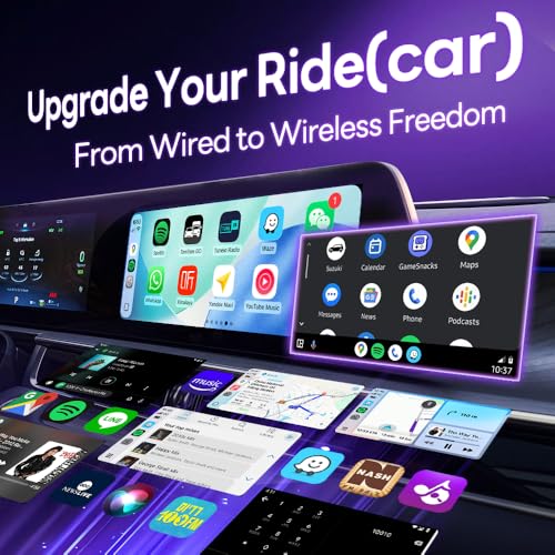 CarlinKit 5.0 Wireless CarPlay Adapter for Android Auto 2AIR