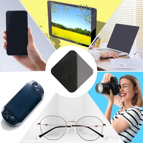 Car Screen Cleaner, Car Touch Screen Cleaner, Microfiber Cloth Auto Touchscreen Cleaning Wipes, Car Cleaning Wipes Cleaning Cloth Screen Cleaner Cloth for Vehicle Dashboard Car Display Interior Square