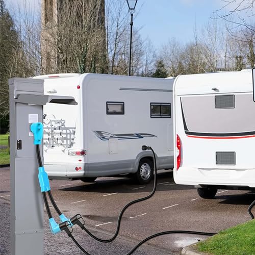 CircleCord RV/EV Y Adapter Cord 50 Amp to Two 50 Amp - style: 50A-50A-50A
