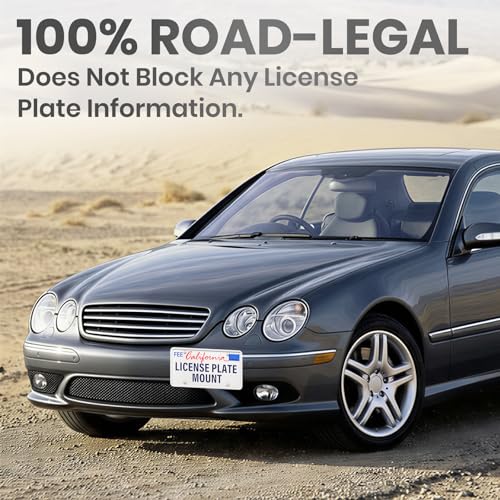 License Plate Mounting Kit Fits Mercedes-Benz C Class/GLC/GLE and GLS Class