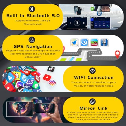 Android Car Stereo for Toyota Matrix Radio 2003-2004 CarPlay Android Auto