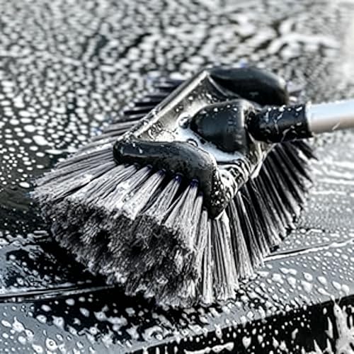 11.5" Ultra-Soft Bristles Car Wash Brush for Car Truck RV & Boat Exterior Cleaning,Dark Gray