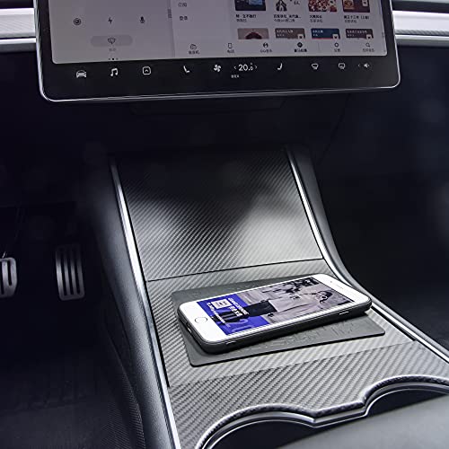 Car Dashboard Non Slip Mat, JIMISHA Anti Slip Pad, Anti Slide Sticky Dash Pad, Multifunctional Fixate Gripping Gel Pad for Radar Detector, Cell Phone, Keys, Glass, GPS, Coins 6.3x5.1 inch (4 Pack) - color: Black - 4 Pack