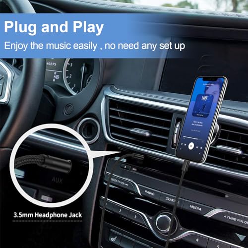 Samsung USB C to 3.5mm Audio Jack Cable for Samsung Galaxy A17/A16/A36/A56 - color: Black