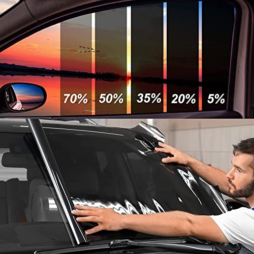 TOYOCO Nano Ceramic Car Window Tint Film Roll, 20% VLT, 20 in x 10 ft - color: 20 Percent, size: 20 in x 10 ft