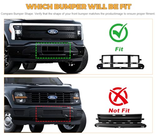 Front License Plate Frame for Ford F150 Accessories 2024-2026 - size: For F150 2024-2025