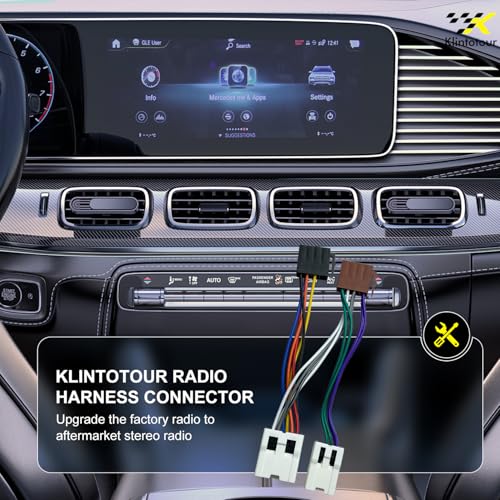 Aftermarket Radio Wiring Harness Compatible with Nissan 1995-2013/Infiniti 1997-2012, Universal ISO Car Stereo Adapter Fits for FX35 FX45 G20 I30 Q45 QX4 QX56