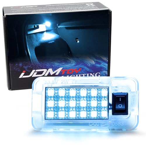 iJDMTOY LED Trunk Cargo Area Light for Toyota and Lexus - style: Aqua Ice Blue