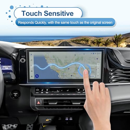 2025 2026 Camry Screen Protector for Toyota Camry (XLE/XSE) 12.3-inch Touchscreen, 9H Tempered Glass 2026 Camry Accessories Anti-scratch&HD Transparent 12.3" - color: 12.3-inch