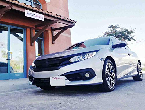 iJDMTOY License Plate Relocator Bracket for Honda 2016-21 Gen10 Civic