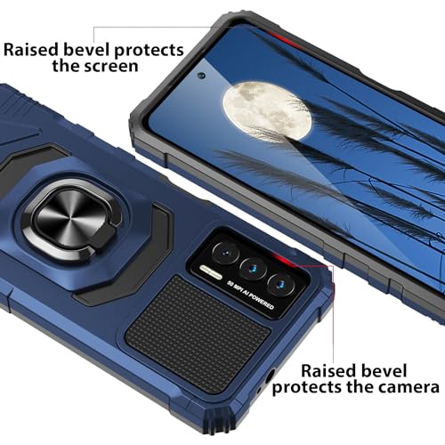 TJS for Cricket Outlast Phone Case, AT&T Jetmore Phone Case (Blue) - color: Blue