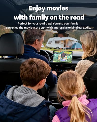 OTTOCAST Play2Video Ultra 2026 Upgrade Magic AI Box Car Watch Video Devices, Wireless CarPlay Android Auto Video Adapter 3 in 1 Built-in Netflix/YouTube Android 12 System