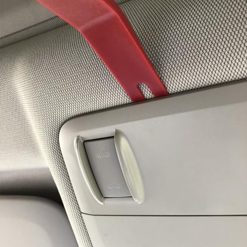 GLK Auto Trim Removal Tool Set, 5pcs Plastic Pry Tool Kit, Auto Trim Tool, Prying Tool, Car Door Panel Clip Revmoal Tool, Fasteners Remover, red - color: Red