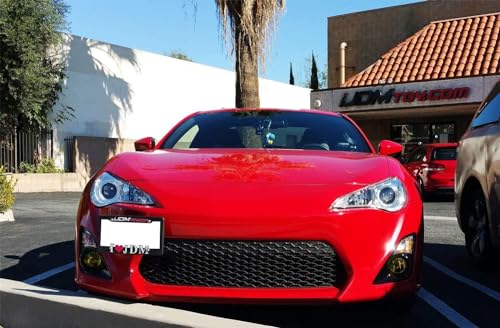 iJDMTOY Tow Hook License Plate Mounting Kit for BRZ/WRX/FR-S/86/Prius