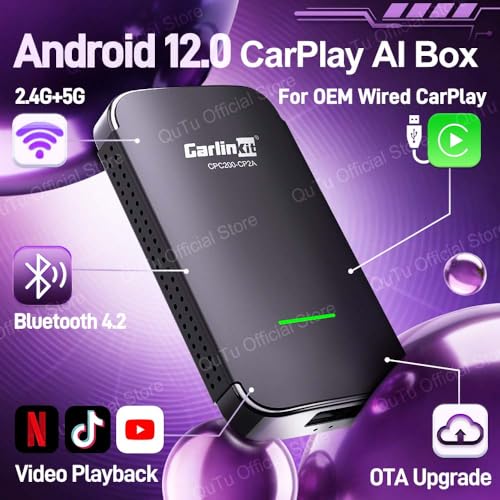 CarlinKit Wireless CarPlay & Android Auto Adapter CP2A Pro AI Box