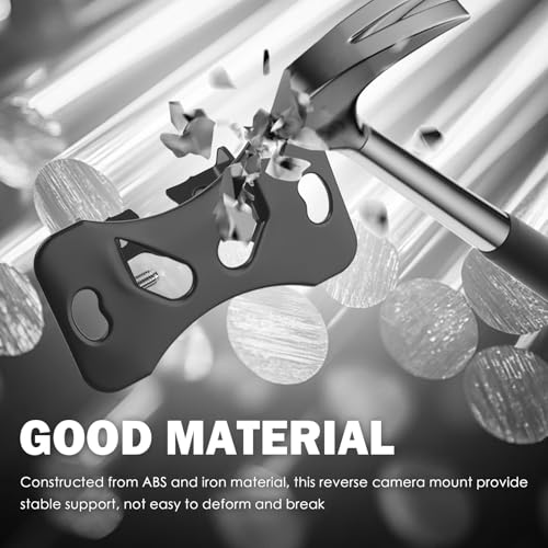 2 Set Car Backup Camera Mount Kit, 180° Adjustable