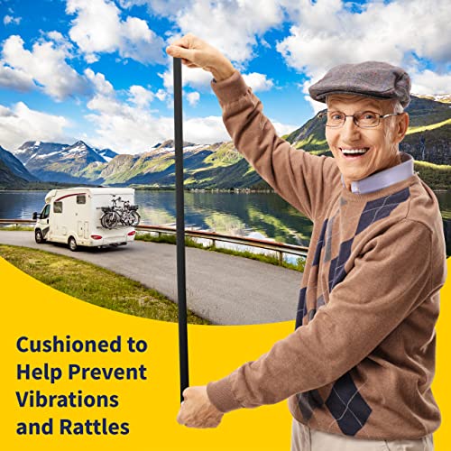 Double Sided Self Adhesive Camper Mount Foam Tape 3/16in x 1 1/4in x 33ft for Truck Shells, RVs, Cars. Helps Stop Vibrations, Scratches and Squeaks. Seal Around Air Conditioners, Doors and Windows - size: 2 Pack