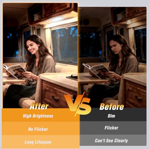 Nilight LED Dome Light 8PCS 6 Inch Interior Light White - color: White Interior Lights-6" 4PCS