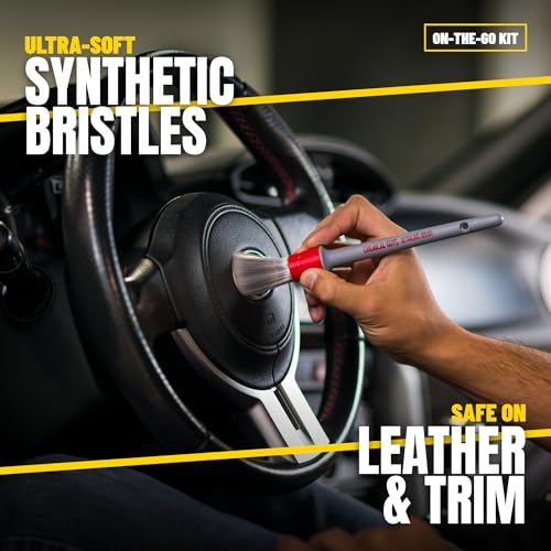 Chemical Guys, 10-Piece Interior Cleaning Kit, Cleaner, Brushes, Gel & Bag - style: KIT + BAG