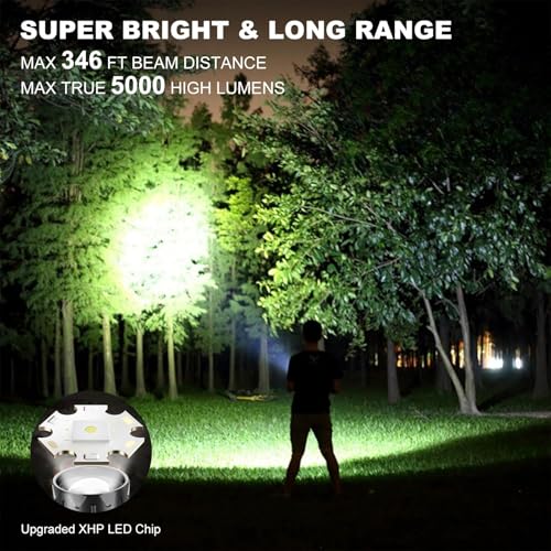 iodoo 4 in 1 Rechargeable 6500K / 395nm UV Flashlight Dimming Stepless