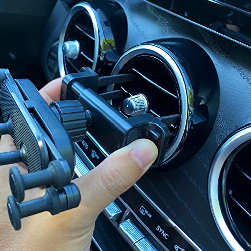 X-Rnio Car Phone Holder Mount Compatible with Mercedes Benz A-Class, B-Class,C-Class, E-Class,S-Class, GLA/GLB/GLC/GLE/GLS-Class 2016-2023 & Mini Cooper Accessories