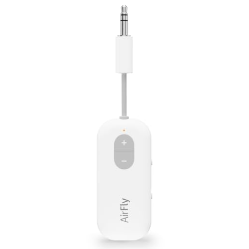 Twelve South AirFly SE, Bluetooth Wireless Audio Transmitter Adapter, White - color: White, style: AirFly SE