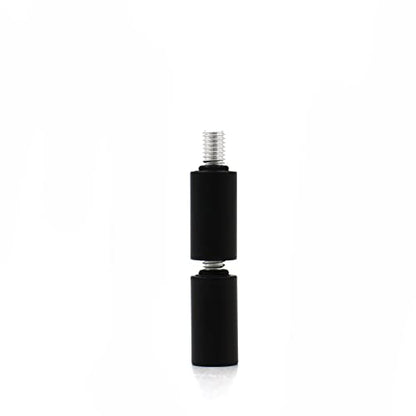 Antenna Adapter Bolts Compatible with Chevy Silverado & GMC Trucks Most Year [1x 7mm Female to 6mm Male & 1x 6mm to 6mm] (Black Adapters) - color: Black Adapters