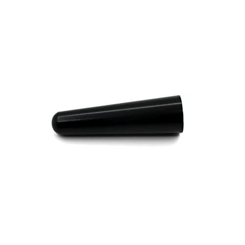 Universal Car Antenna Replacement Short 2 inch AM/FM Roof Mount Car Radio Antenna Mast, Aluminum Antenna with M4 M5 M6 Threaded Adapter (2 inch) - size: 2 inch