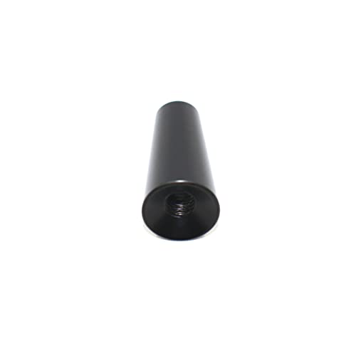 Universal Car Antenna Delet Replacement Short 1.2 inch, AM/FM Roof Mount Car Radio Antenna Mast, Aluminum Antenna with M4 M5 M6 Threaded Adapter (1.2 inch) - size: 1.2 inch
