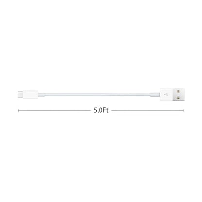 AHDFWI 2 Pack iPhone 15 Carplay USB Cable for iPhone 16E 16 15, 15 Pro Max, 15 Plus, iPad Pro 12.9/11, iPad 10 Generation, iPad Air 5 4 Generation, Mini 6 Generation Fast Car Charger Charging Cable - color: White, size: 5 Feet, style: 2 Pack