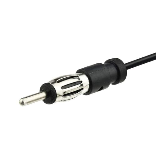 Bingfu Car FM AM Radio Antenna Extension Cable 3 feet / 1m Cord DIN Plug Connector Coaxial Cable for Vehicle Truck Car Stereo Head Unit CD Media Receiver Player - size: 3.3ft / 1m